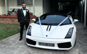 Lamborghini Gallardo on Wedding Location