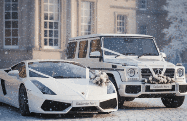 Winter Wedding Cars by Gallardo Hire Winter Wedding Cars