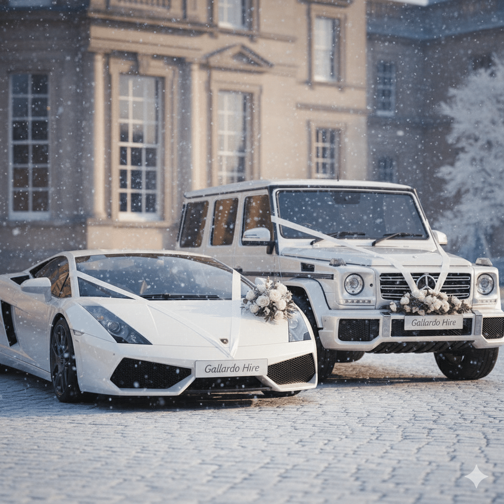Winter Wedding Cars