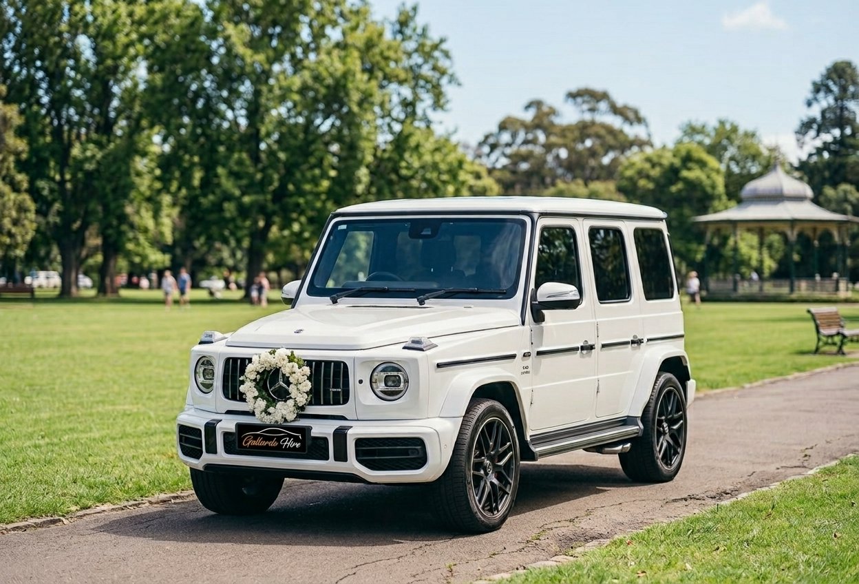 Wedding car arriving at short notice outside a Sydney venue