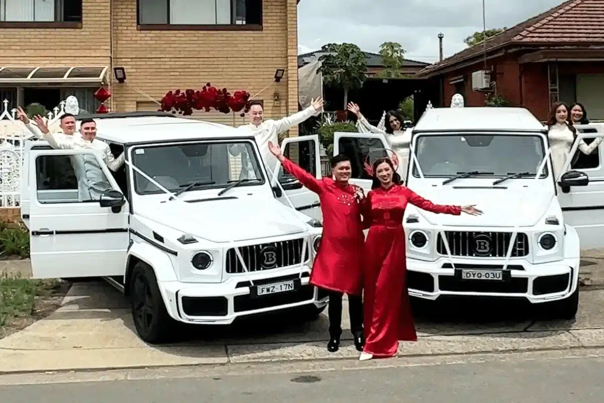 Wedding Car Hire Gold Package Sydney