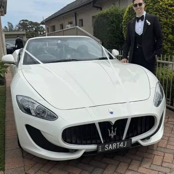 Maserati Wedding Car Hire Sydney by Gallardo Hire