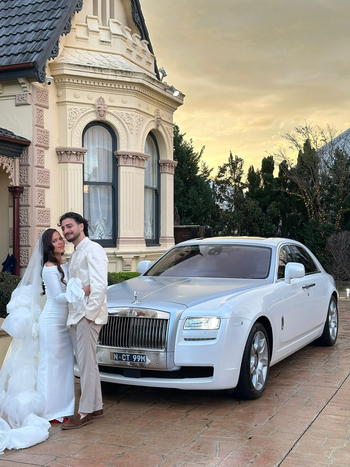 Rolls-Royce Wedding Car.