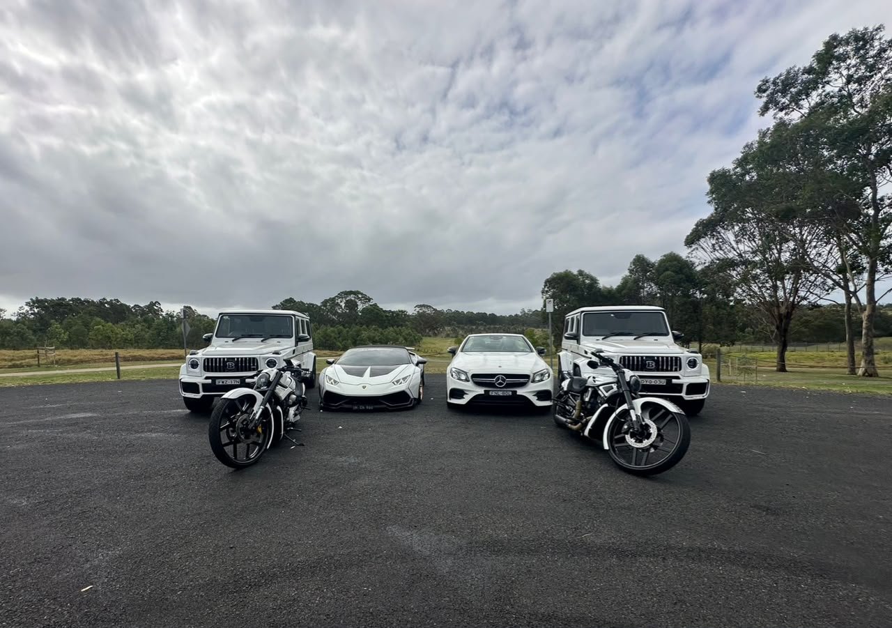 exotic luxury cars fleet in Sydney